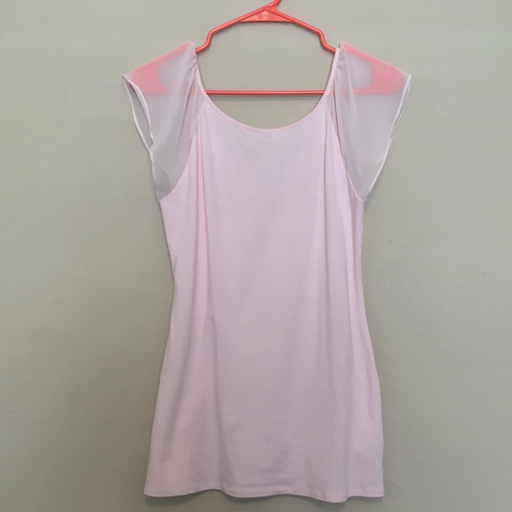 Express pink top size medium
